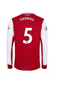 Arsenal Thomas Partey #5 Fotballdrakt Hjemme Klær 2022-23 Lange ermer